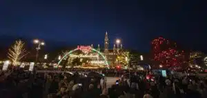 Le plus grand marché de Noël de Vienne